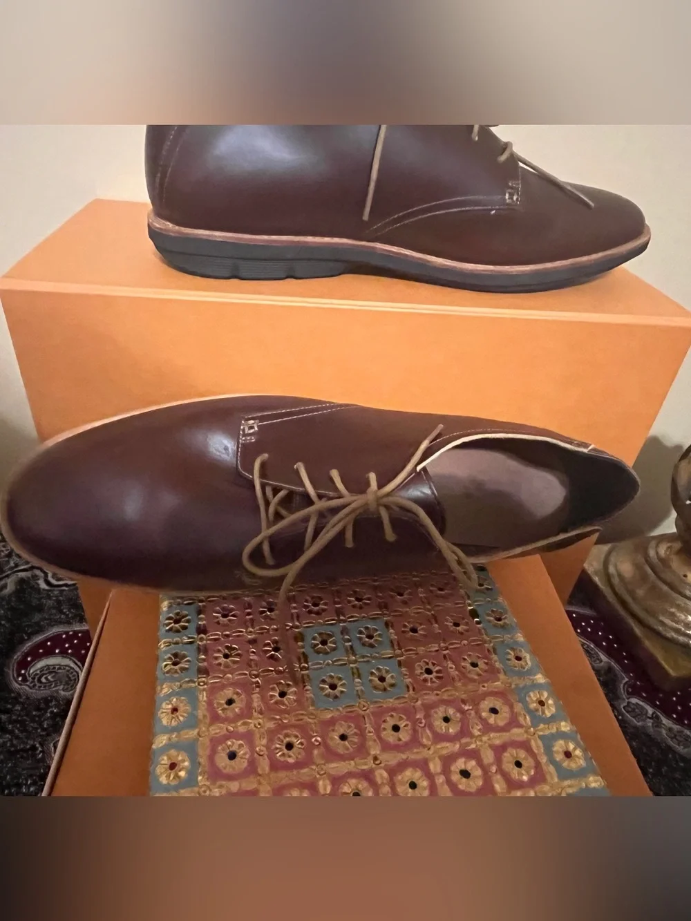 Timberland EK Kempton Men’s Brown Oxford Shoes Sz 11  #9006B.